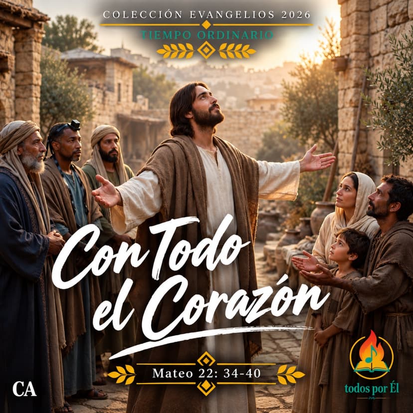 Con Todo el Corazón (Original • Inspirada en Mateo 22, 34-40) 102526
