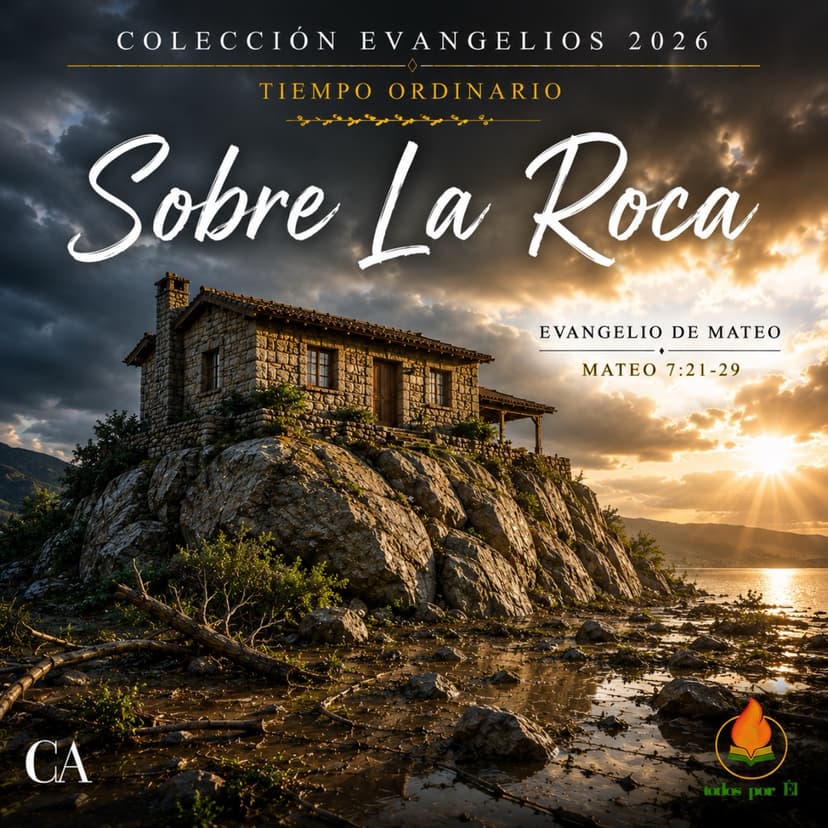 “Sobre La Roca” (Original Inspirada en Mt 7, 21-29) 062526