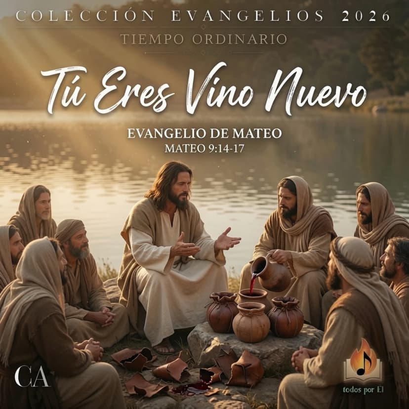 Tú eres Vino Nuevo (Original • Evangelio de Mateo 9, 14-17) 070426