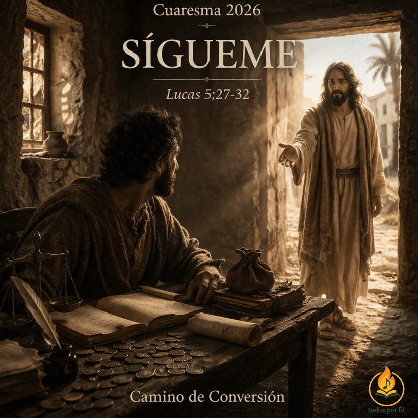 “Sígueme” (Original Inspirada en Lucas 5, 27-32)