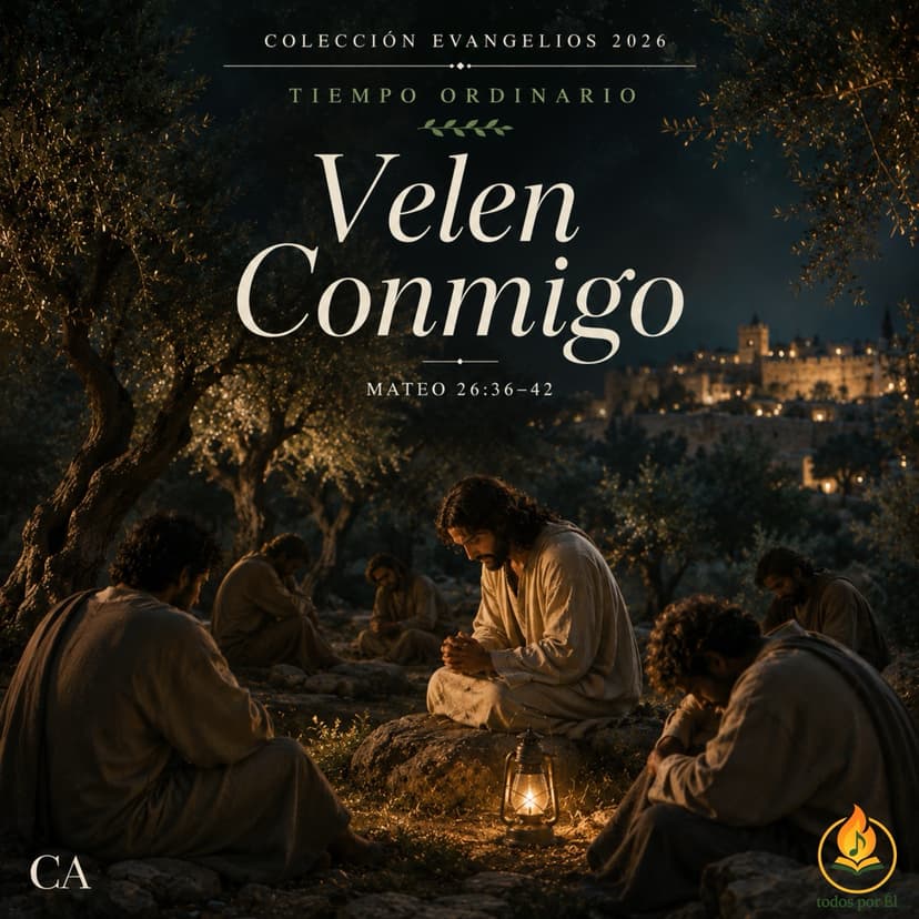 “Velen Conmigo” (Original Inspirada en Mt 26, 36-42) 052826