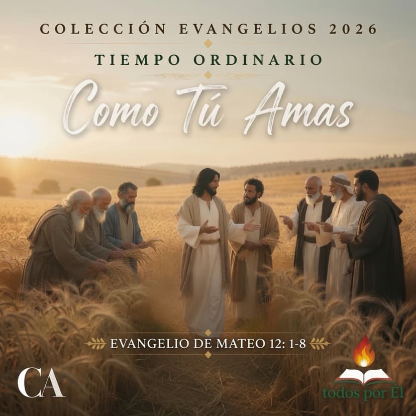 Como Tú amas (Original • Evangelio de Mateo 12, 1-8) 071726