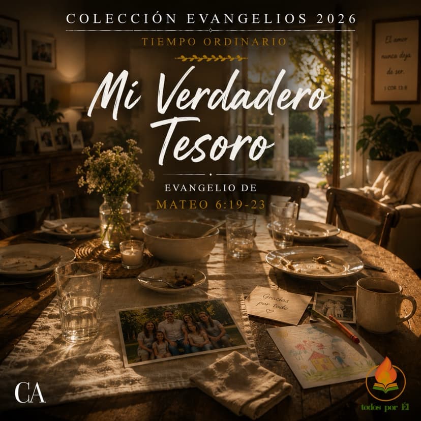 ““Mi Verdadero Tesoro” (Original Inspirada en Mt 6, 19-23) 061926