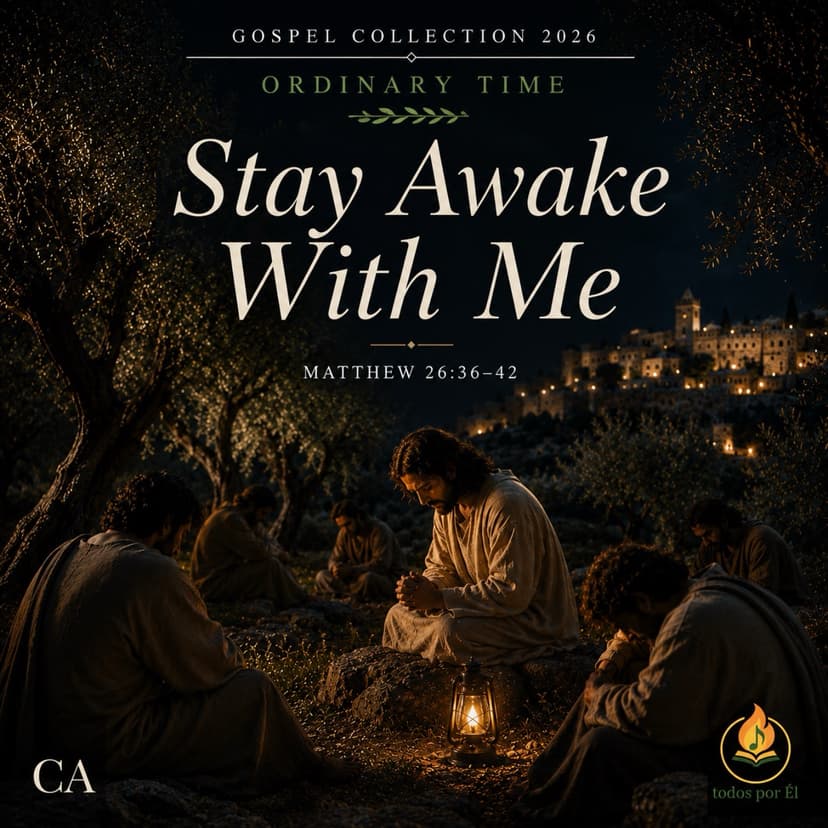 “Stay Awake With Me” (Original Inspired by Matthew 26:36-42) 052826 V2