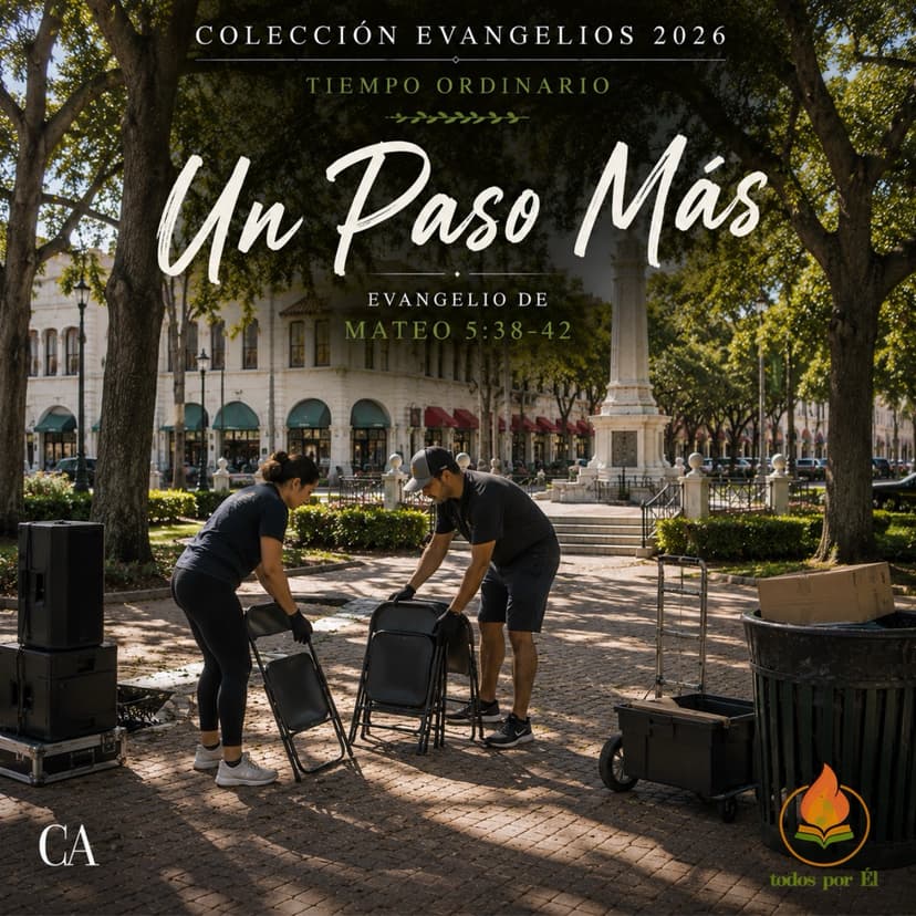 “Un Paso Más” (Original Inspirada en Mt 5, 38-42) 061526