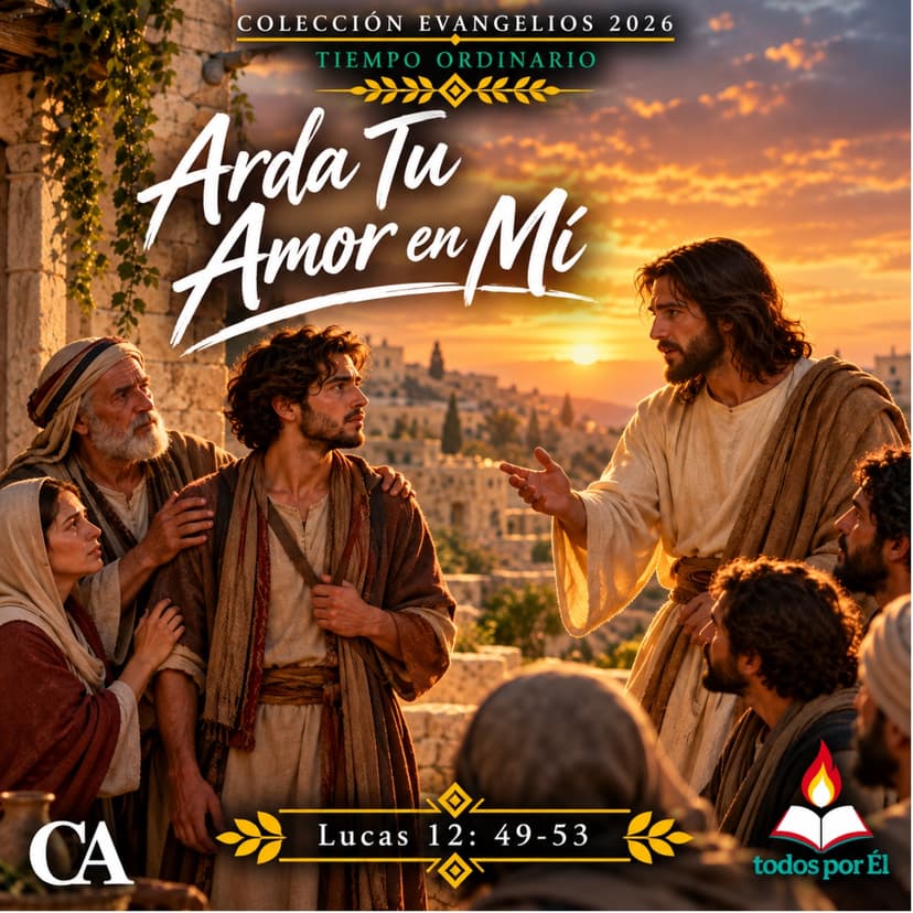 Arda Tu Amor en Mí Jueves (Original • Inspirada en Lucas 12, 49-53) 102226