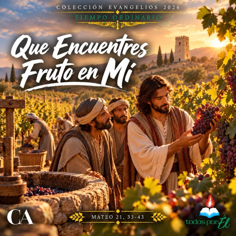 Que Encuentres Fruto en Mí (Original • Inspirada en Mateo 21, 33-43) 100426