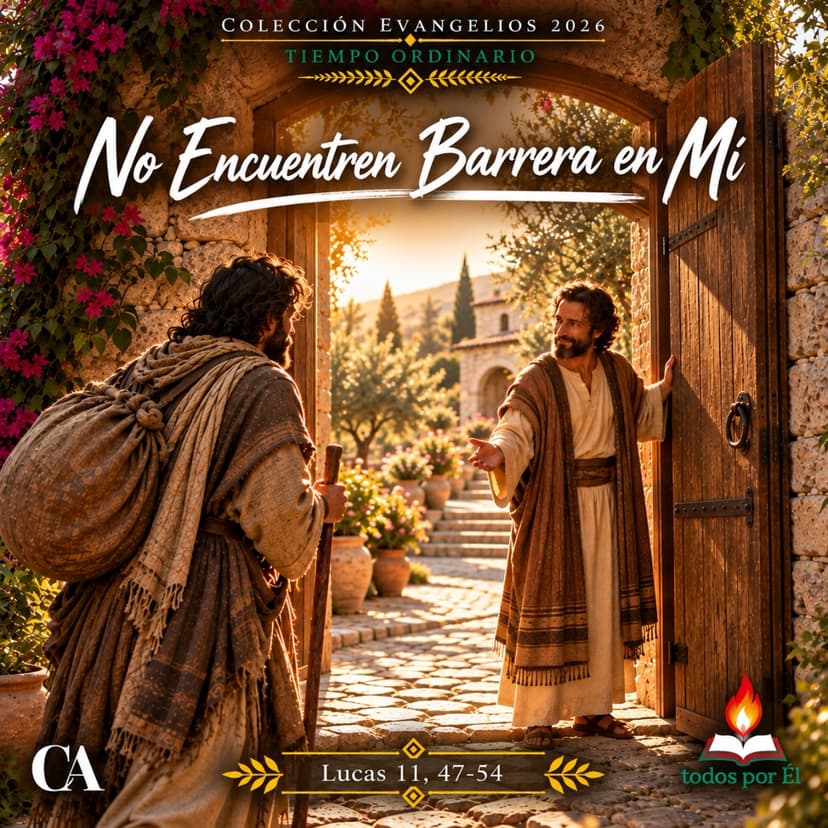 No Encuentren Barrera en Mí (Original • Inspirada en Lucas 11, 47-54) 101526