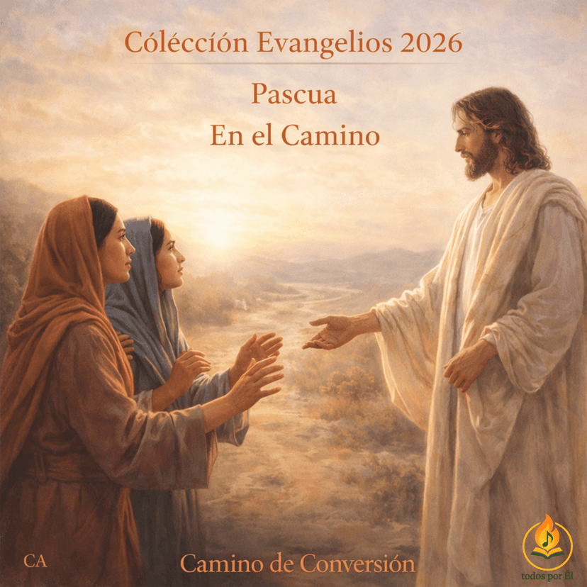 “En el Camino” (Original Inspirada en Mt 28, 8-15)