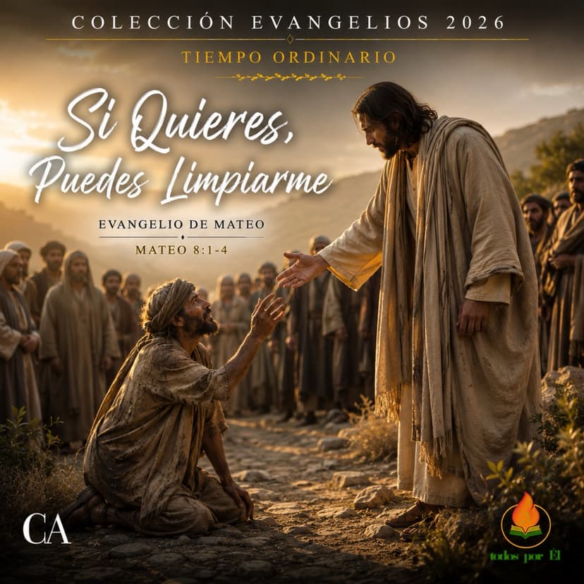 “Si Quieres, Puedes Limpiarme” (Original Inspirada en Mt 8, 1-4)