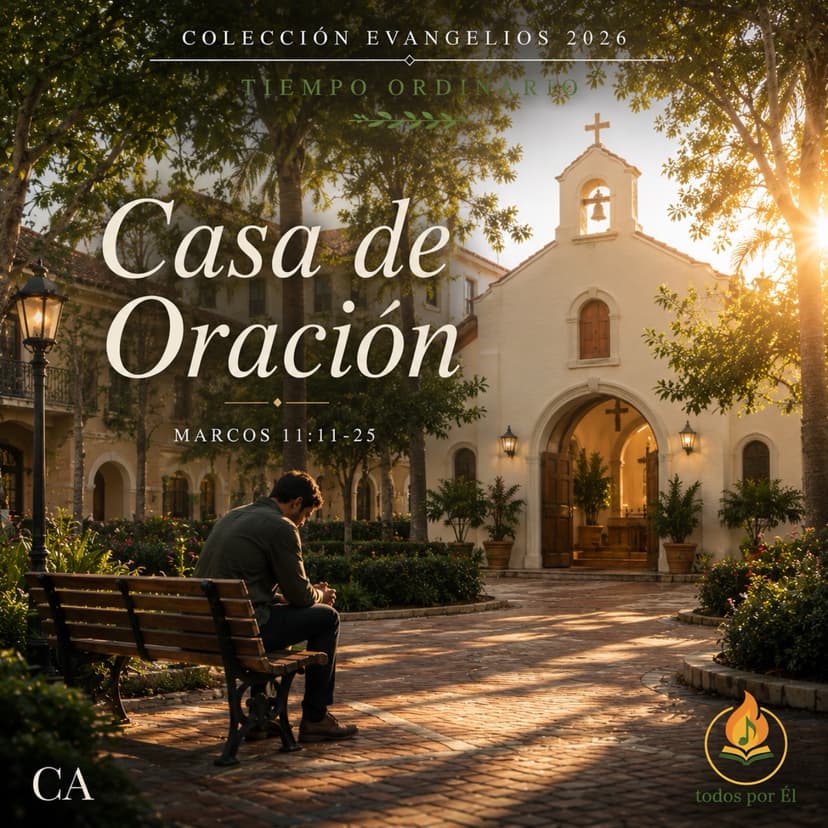 “Casa De Oración” (Original Inspirada en Mc 11, 11-25) 052926