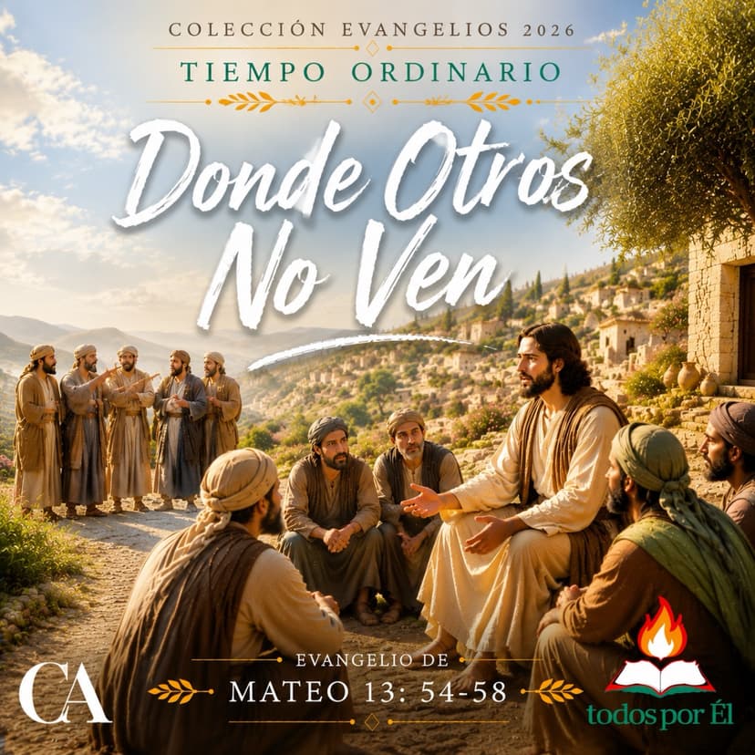 Donde Otros No Ven (Original • Inspirada en Mateo 13:54–58) 073126