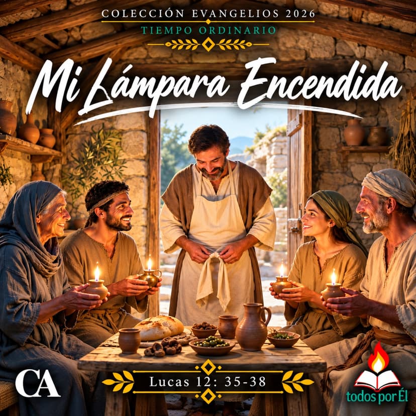 Mi Lámpara Encendida (Original • Inspirada en Lucas 12: 35-38) 102026