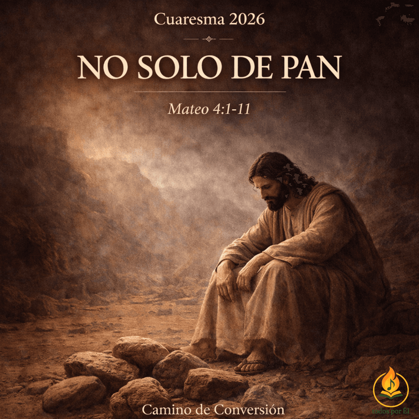 “No Solo de Pan” (Original Inspirada en Mateo 4, 1-11)