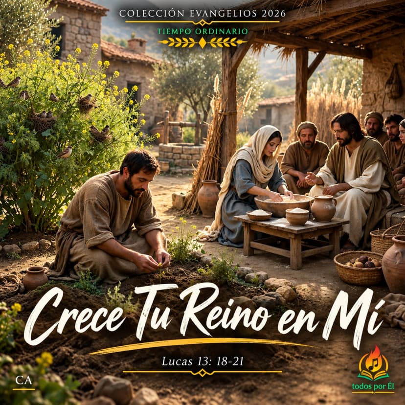 Crece Tu Reino en Mí Canción (Original • Inspirada en Lucas 13, 18-21) 102726