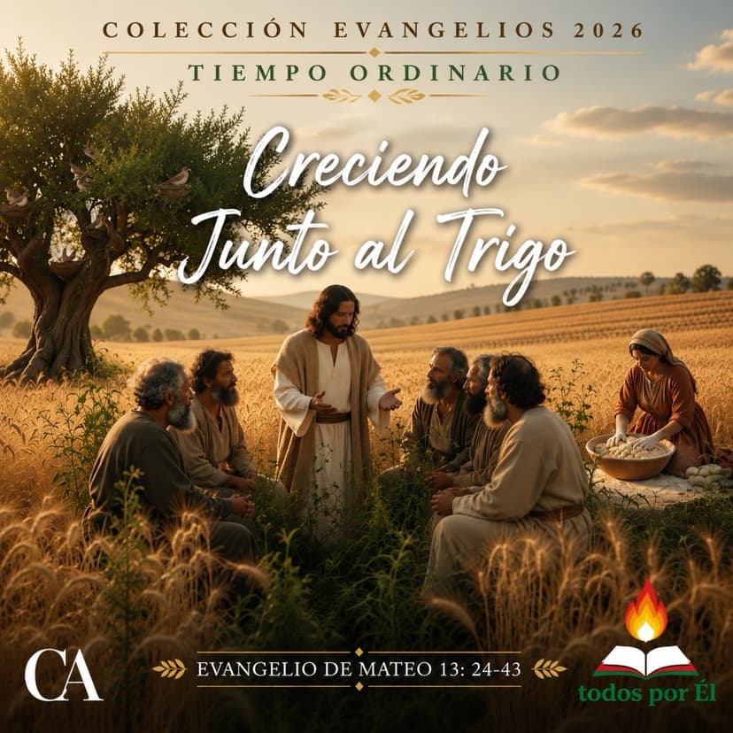 Creciendo Junto al Trigo (Original • Evangelio de Mateo 13: 24-43) 071926