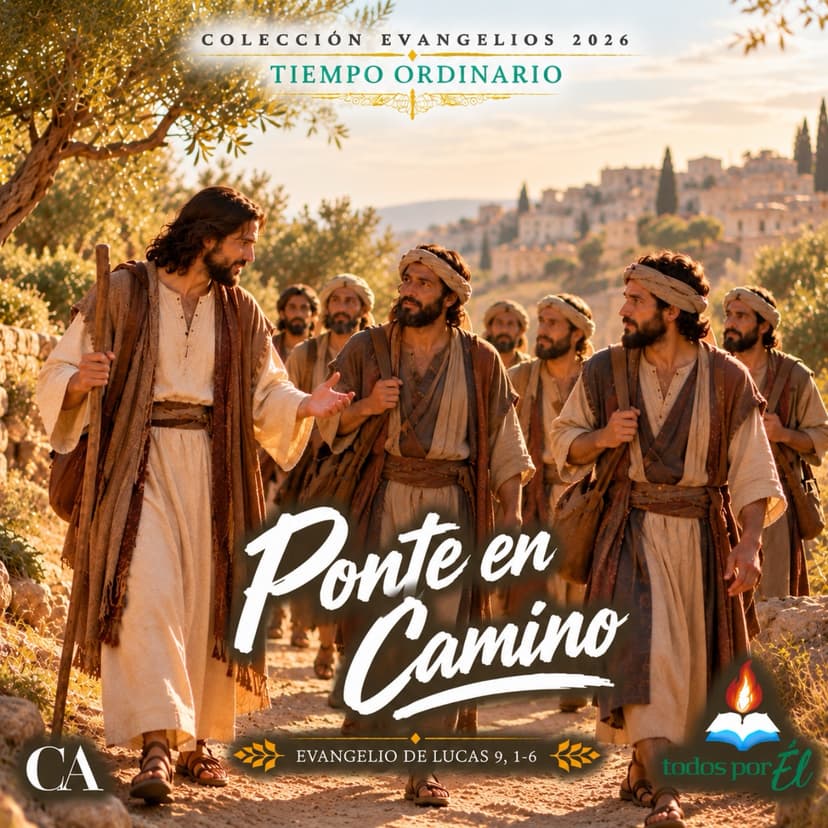 Ponte en Camino (Original • Inspirada en Lucas 9, 1-6) 092326
